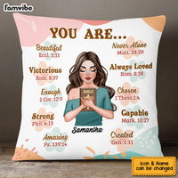 Personalized Gift For Daughter You Are Bible Verses Pillow 22685 thumb 1