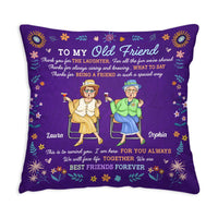 Personalized Gift For Friends Sister Thank You For Pillow 30693 thumb 1