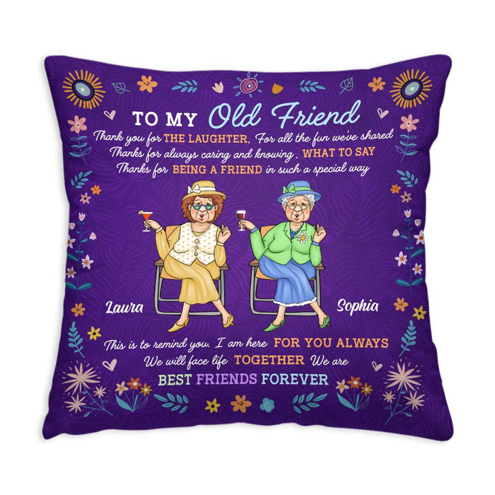 Personalized Gift For Friends Sister Thank You For Pillow 30693 1