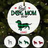 Personalized Best Dog Mom Ever  Ornament OB141 95O36 1