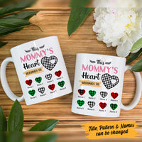 Personalized Mom Grandma Heart Belong To Mug MR42 95O47 thumb 1