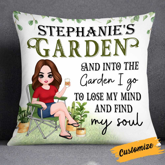 Personalized Into The Garden Girl Pillow FB91 95O34 1