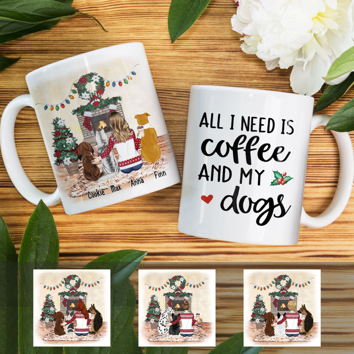 Personalized All I Need Dog Coffee Christmas  Mug NB23 30O58 1