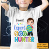 Personalized Easter Gift For Grandson Expert Egg Hunter Kid T Shirt - Kid Hoodie - Kid Sweatshirt 31612 1