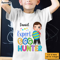 Personalized Easter Gift For Grandson Expert Egg Hunter Kid T Shirt - Kid Hoodie - Kid Sweatshirt 31612 thumb 1