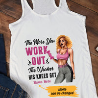 Personalized BWA Gym Racerback Tank SB31 65O47 thumb 1