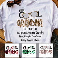 Personalized Cool Grandma Christmas Pattern T Shirt OB82 81O47 thumb 1