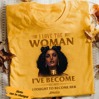 Personalized I Fought To Become Her BWA T Shirt JL271 28O36 thumb 1
