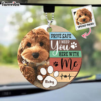 Personalized Gift For Dog Lovers Drive Safe Ornament 31603 thumb 1