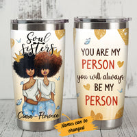 Personalized BWA Friends Soul Sister Steel Tumbler AG52 27O34 thumb 1