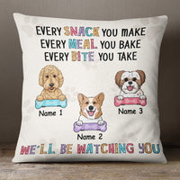 Personalized Dog Watching You Pillow MR121 26O36 (Insert Included) thumb 1