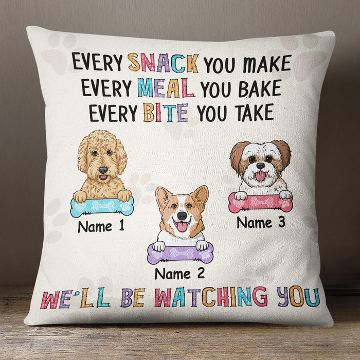 Personalized Dog Watching You Pillow MR121 26O36 (Insert Included) 1