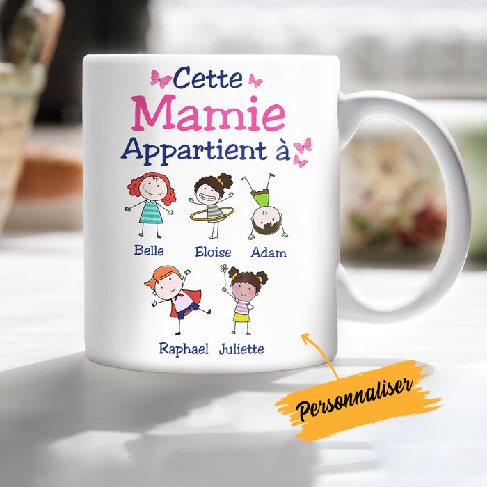 Personalized Mamie French Grandma Belongs Mug AP95 81O34 1