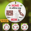 Personalized Home Is Long Distance Ornament SB2437 30O47 1