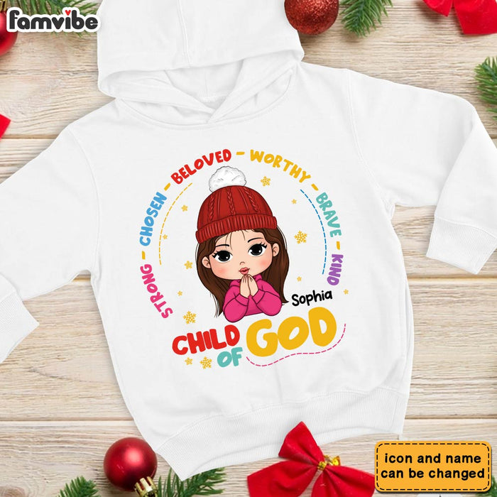 Personalized Gift For Granddaughter Child Of God Kid T Shirt - Kid Hoodie - Kid Sweatshirt 30227 1