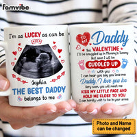 Personalized Pregnancy Gift I Can Hardly Wait To Be In Your Arms Mug 31285 thumb 1