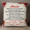 Personalized Spanish Mamá Abuela Gift For Mom Grandma Pillow AP135 65O34 1