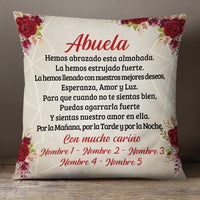 Personalized Spanish Mamá Abuela Gift For Mom Grandma Pillow AP135 65O34 thumb 1
