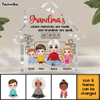 Personalized Grandma's House Keepsakes Sign Plaque 22852 thumb 1