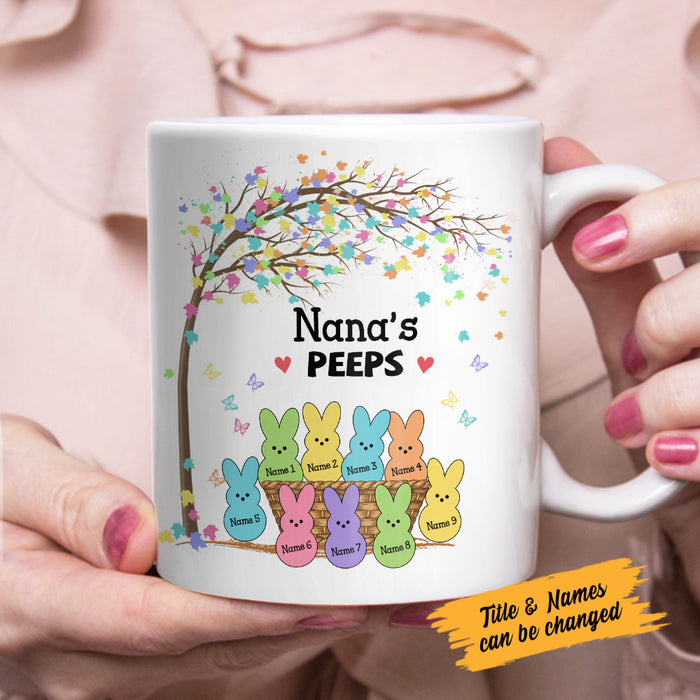 Personalized Grandma Bunny Easter Mug MR15 73O58 1