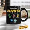 Personalized Grandpa Dad Hands Down Mug MY31 73O34 1