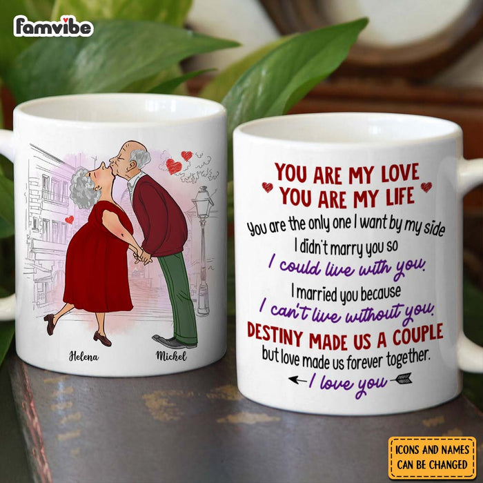 Personalized Couple Gift You Are My Love You Are My Life Mug 31255 1