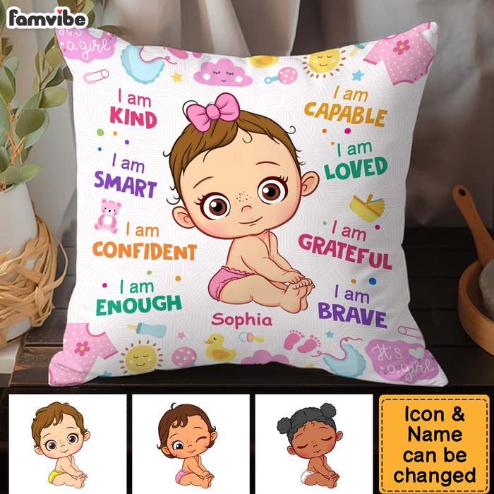 Personalized Gift For Baby I Am Kind Pillow 31447 1