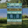 Personalized Lake Life Garden Flag JL25 95O47 1