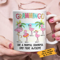 Personalized Grammingo Flamingo Grandma Mug JN121 25O58 thumb 1