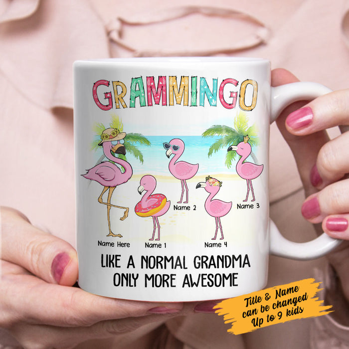 Personalized Grammingo Flamingo Grandma Mug JN121 25O58 1