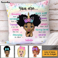 Personalized Gift For Granddaughter Kid Unicorn You Are Pillow 31054 thumb 1