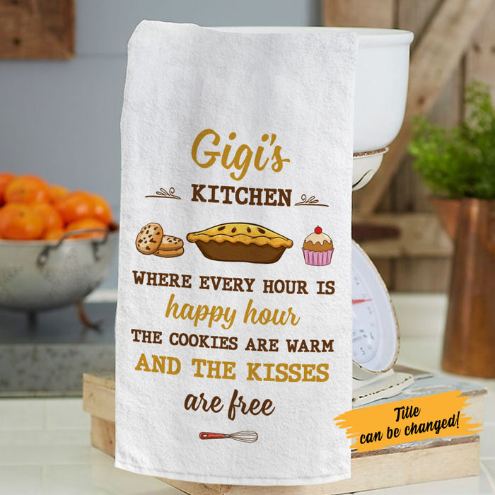 Personalized Grandma Kitchen Towel DB111 85O58 1