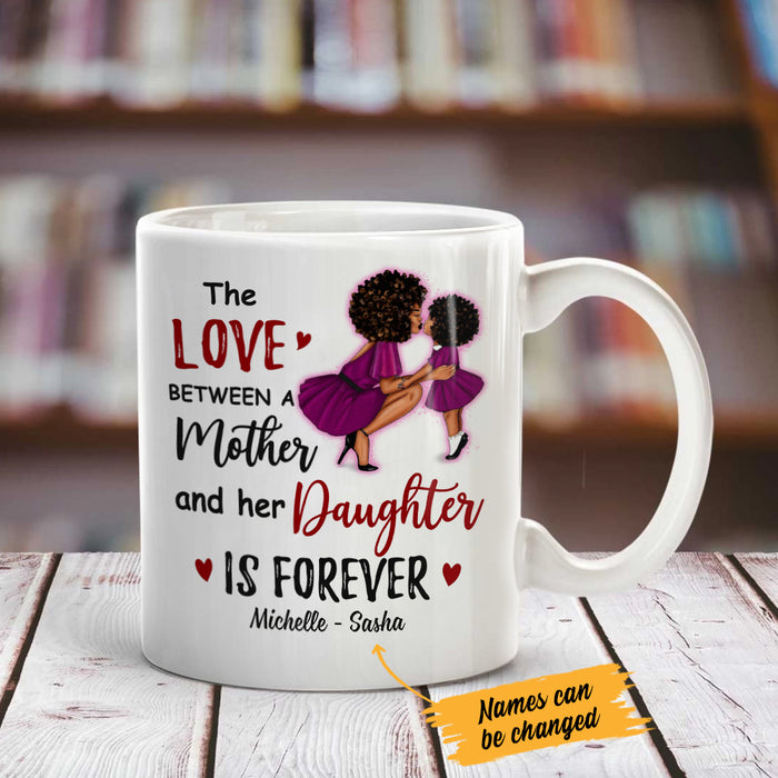 Personalized BWA Mom Daughter Love White Mug AG84 81O47 1