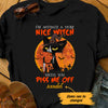 Personalized Halloween Witch Black Cat Pissed Off T Shirt JL203 95O53 1