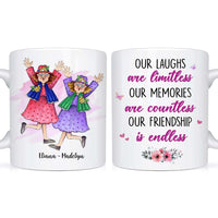 Personalized Gift For Friends Our Friendship Is Endless Mug 30692 thumb 1