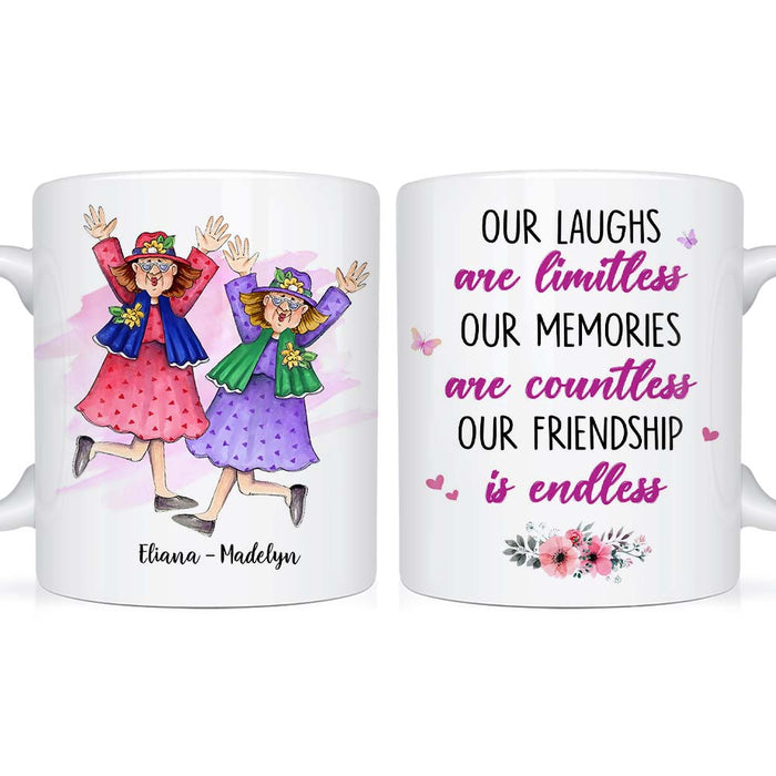 Personalized Gift For Friends Our Friendship Is Endless Mug 30692 1