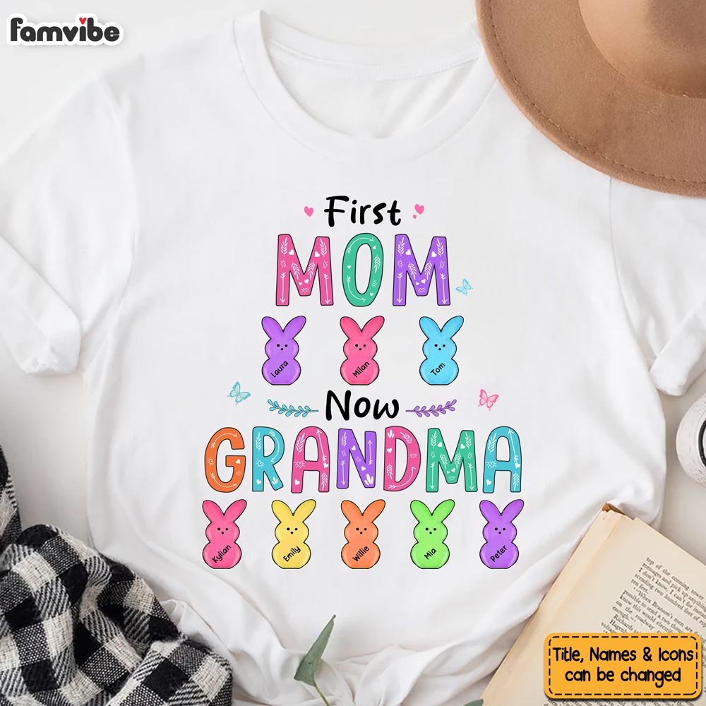Personalized Gift For Grandma Easter Shirt Hoodie Sweatshirt 31719 Primary Mockup