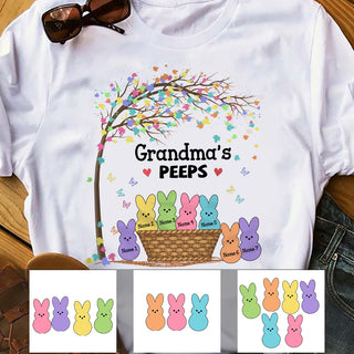 Personalized Grandma Bunny Easter T Shirt MR15 73O58 Primary Mockup