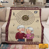 Personalized Anniversary Gift For Couples The Day I Met You Blanket 30667 1