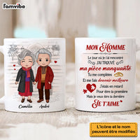 Personalized Gift For Couple French The Day I Met You Mug 30817 thumb 1