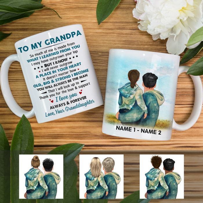 Personalized To My Dad Grandpa Mug MR92 26O57 1