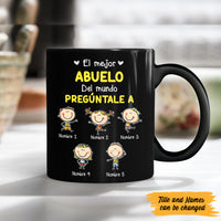 Personalized Grandpa Abuelo Papá Spanish Mug AP221 73O47 thumb 1