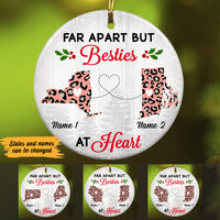 Personalized Besties At Heart Long Distance  Ornament SB2427 30O47 thumb 1