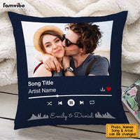 Personalized Couple Custom Music Song Pillow 22974 thumb 1