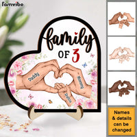 Personalized Gift For Baby First As A Family 2 Layered Wooden Plaque 31521 thumb 1