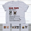 Personalized Dog Mom To T Shirt OB142 87O58 1