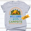 Personalized Camping Family White T Shirt JN183 95O61 1