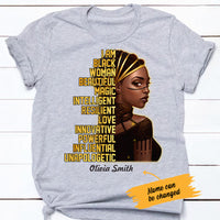 Personalized BWA I Am African T Shirt AG31 65O47 thumb 1