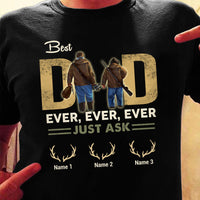 Personalized Dad Hunting T Shirt MY284 30O58 thumb 1