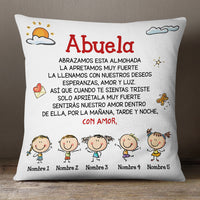 Personalized Grandma Mom Abuela Spanish Pillow AP222 73O57 thumb 1